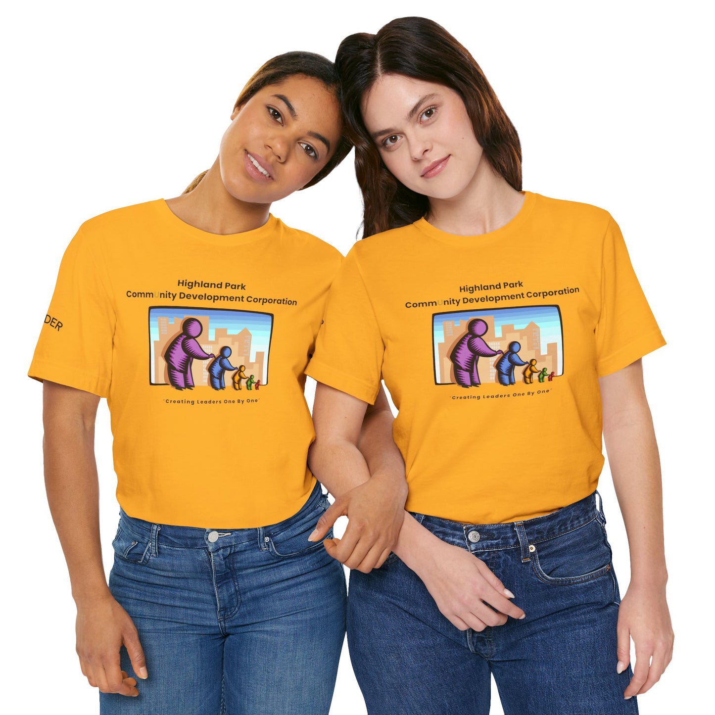 Highland Park CDC Leader on Right Sleeve #6 Short Sleeve Tee