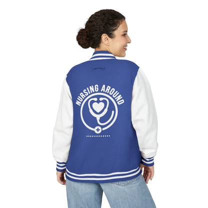 Nursing Around Letterman Jacket