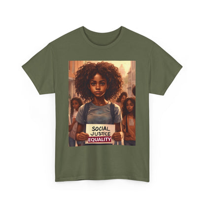 Social Justice and Equality  Teen Girl T-shirt