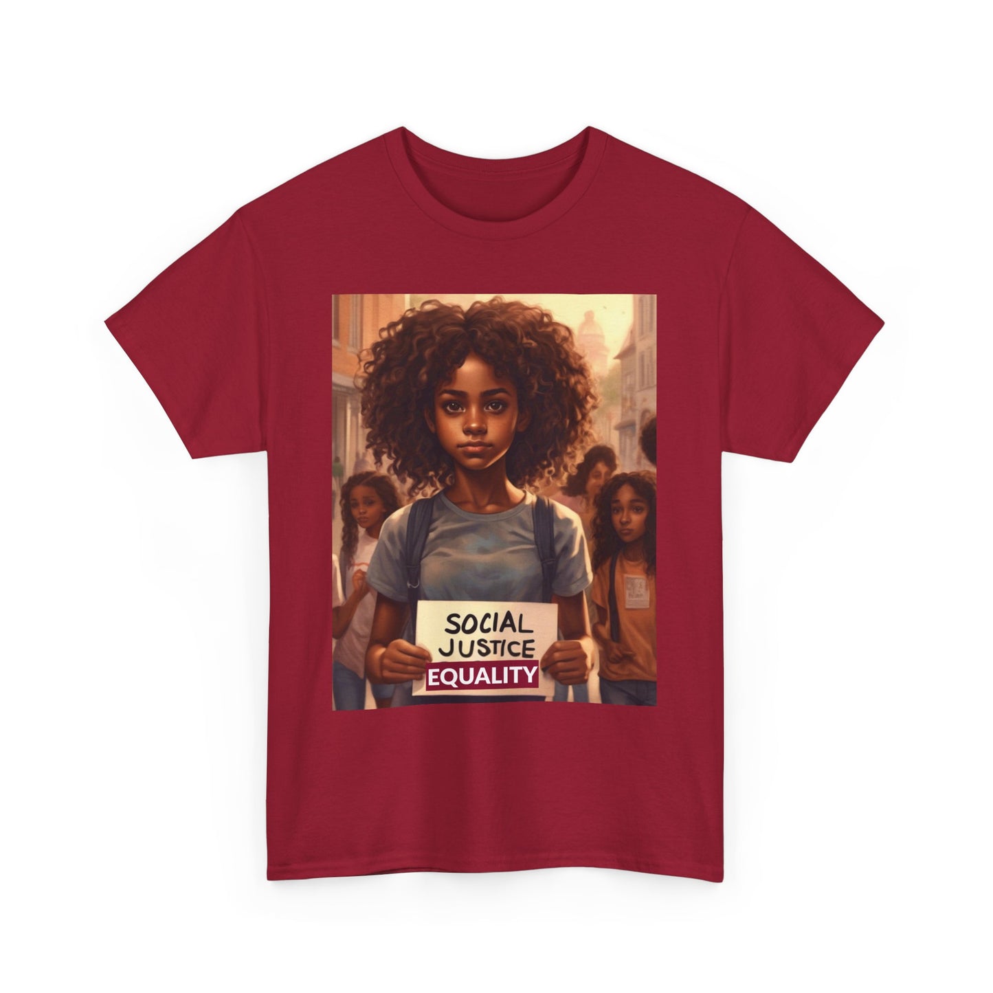 Social Justice and Equality  Teen Girl T-shirt