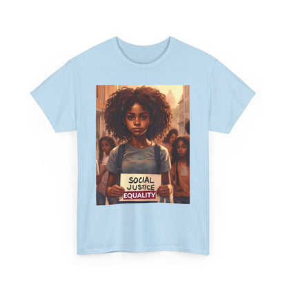 Social Justice and Equality  Teen Girl T-shirt