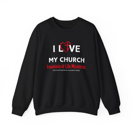 FOLM: I love My Church - Sweatshirt #2