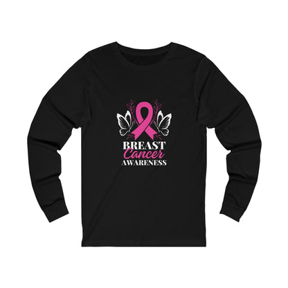 Breast Cancer Awareness Unisex Jersey Long Sleeve Tee