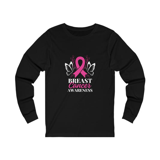 Breast Cancer Awareness Unisex Jersey Long Sleeve Tee