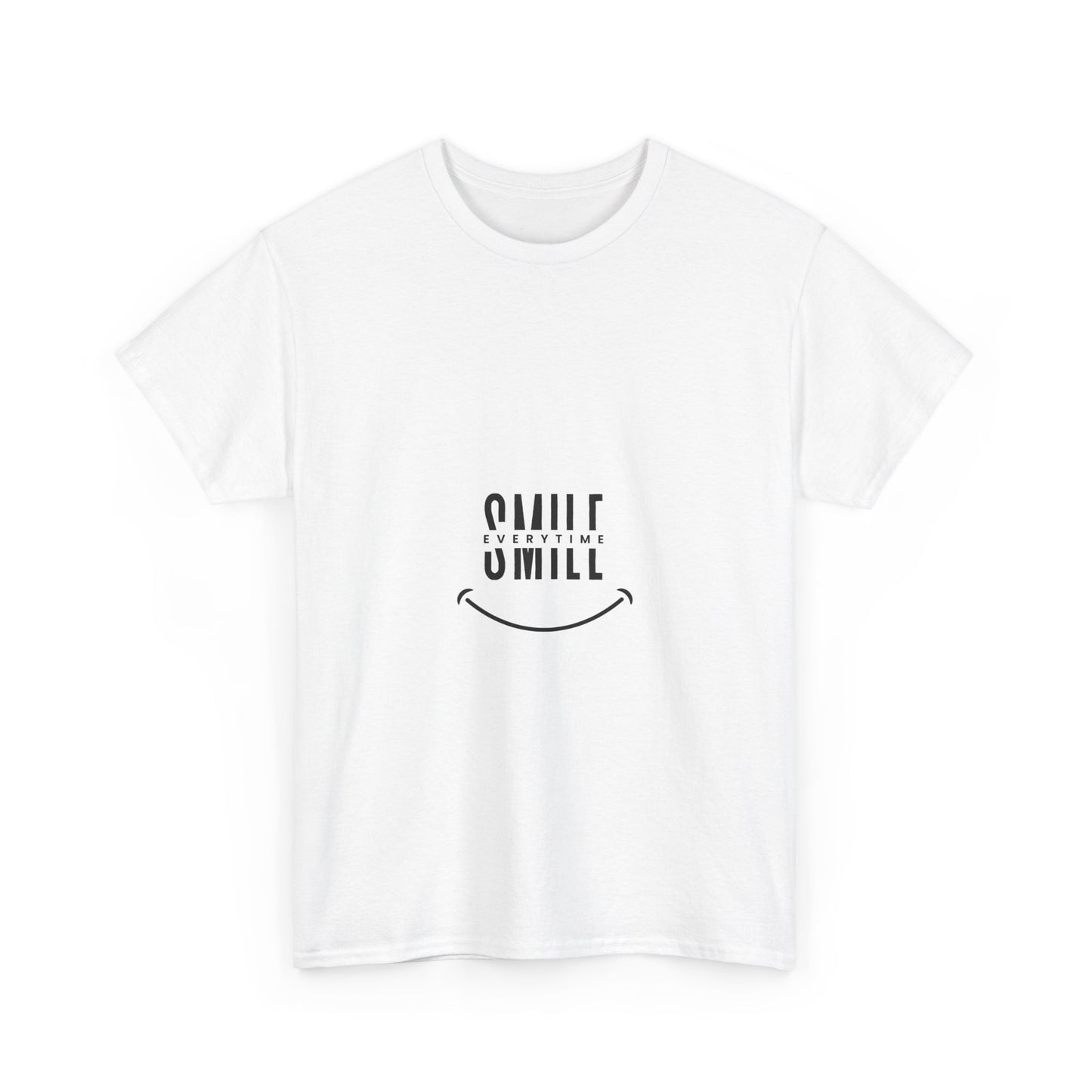 Smile Every Time Unisex Heavy Cotton Tee