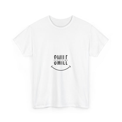 Smile Every Time Unisex Heavy Cotton Tee