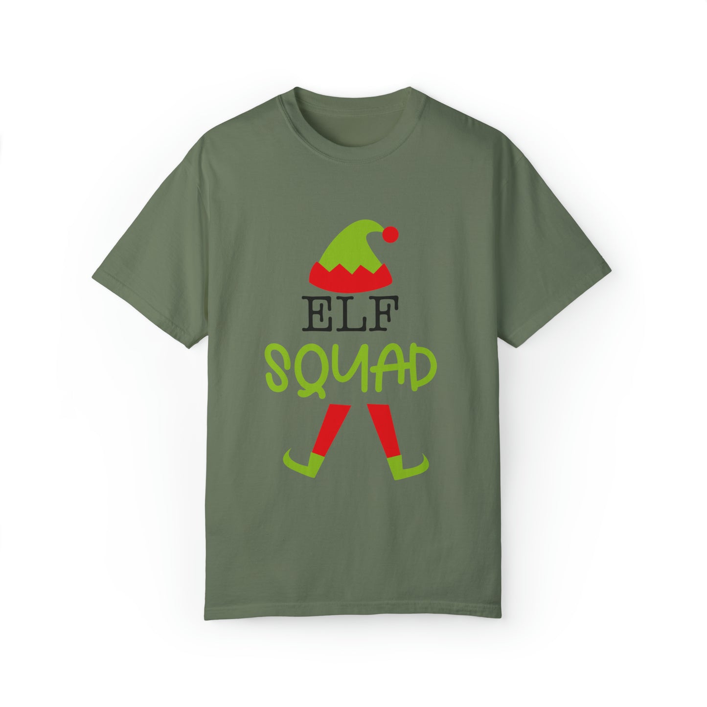 Elf Squad Unisex Garment-Dyed T-shirt