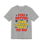 Unisex Jersey Short Sleeve Tee