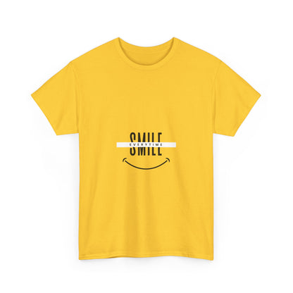 Smile Every Time Unisex Heavy Cotton Tee