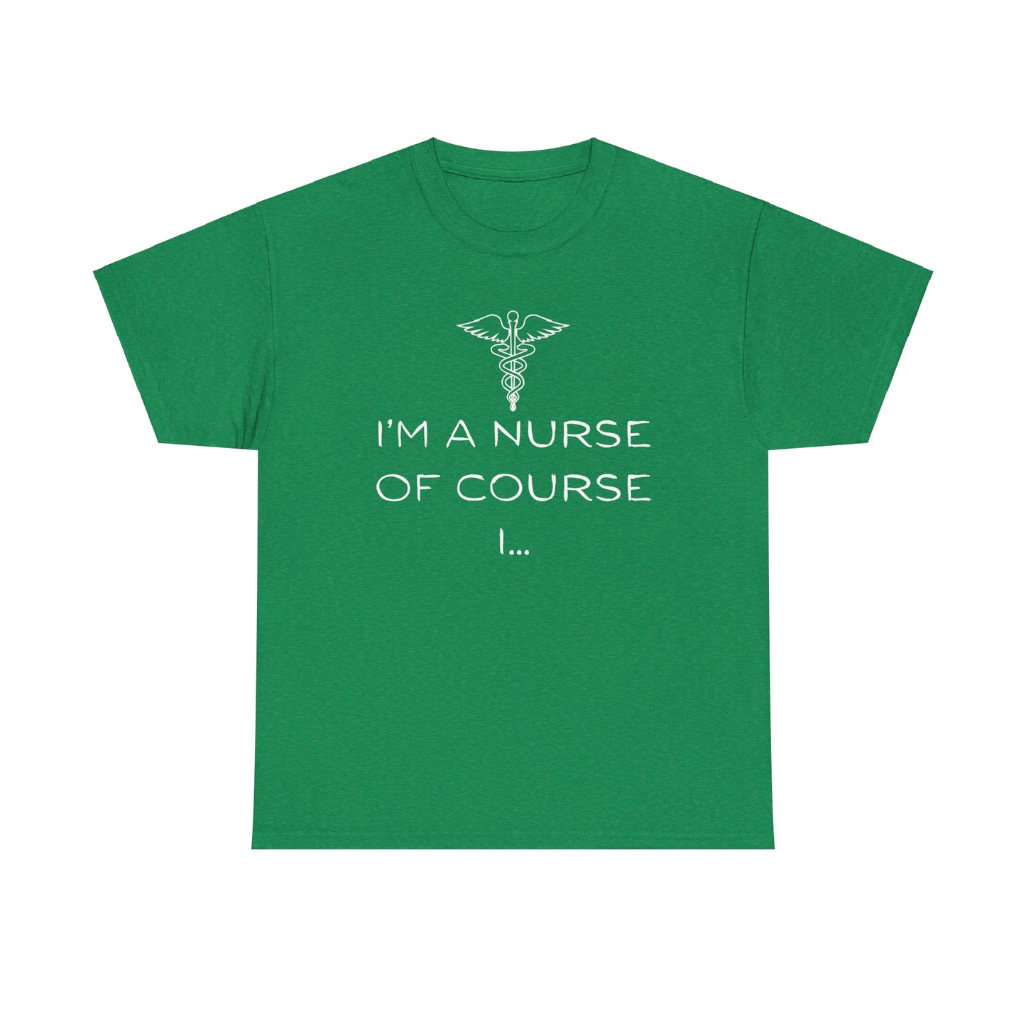 I'm a Nurse Unisex Heavy Cotton Tee