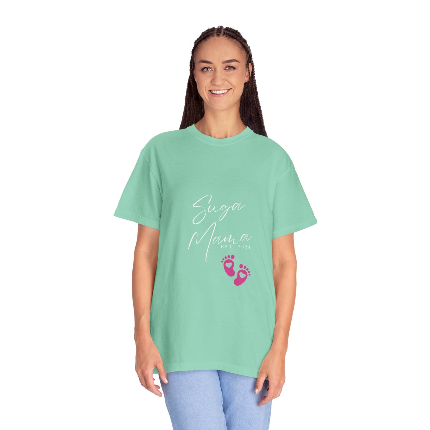 Suga Mama Est 2024 Unisex Garment-Dyed T-shirt