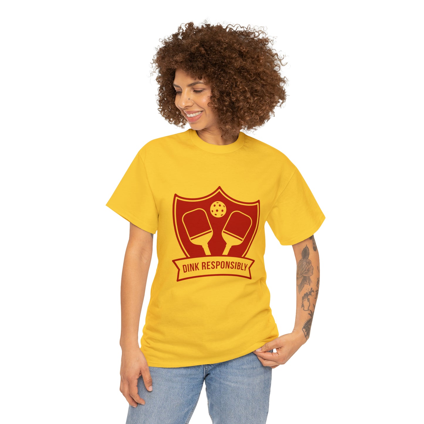 Pickle Ball Unisex Heavy Cotton Tee