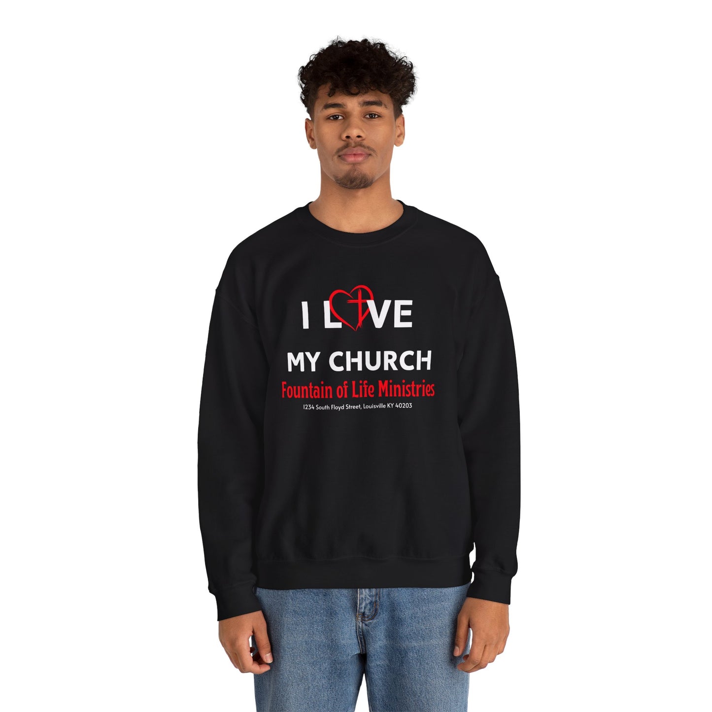 FOLM: I love My Church - Sweatshirt #2