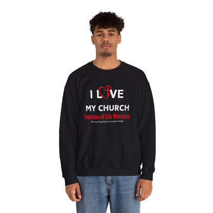 FOLM: I love My Church - Sweatshirt #2