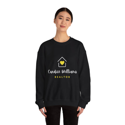 Candice Williams Crewneck Sweatshirt -BLACK