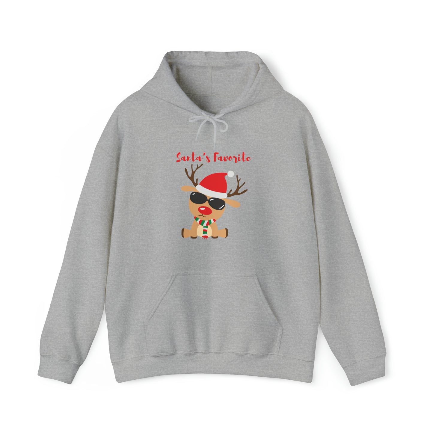 Santa’s Favorite Unisex Heavy Blend™ Hooded Sweatshirt Keep It Moving