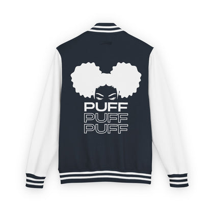 Puff Puff Puff Letterman Jacket