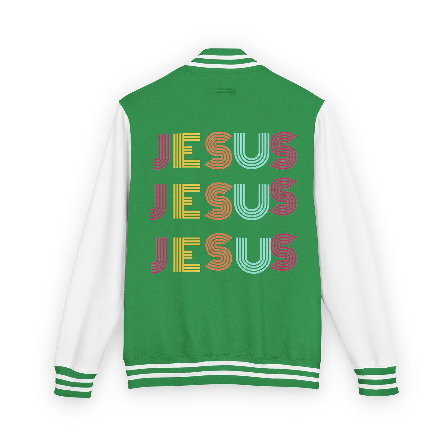 JESUS JESUS JESUS Letterman Jacket