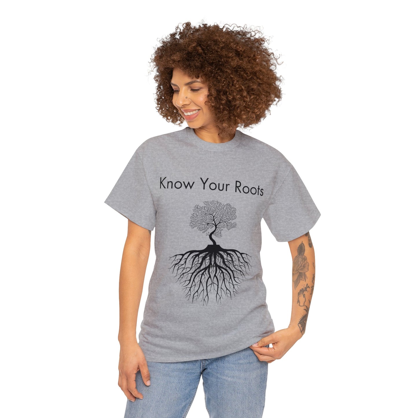 Know Your Roots Unisex Heavy Cotton Tee