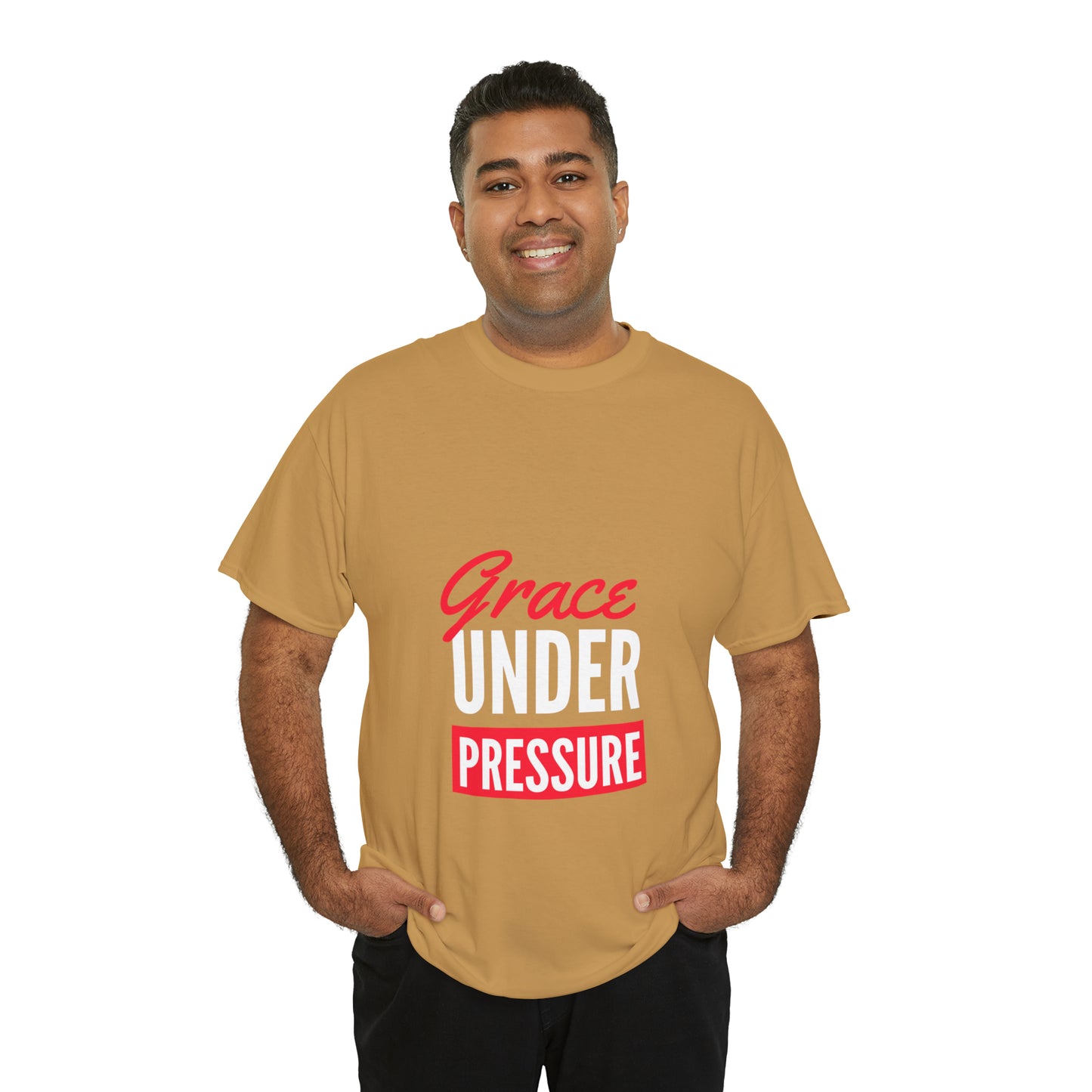 Grace Under Pressure Unisex Heavy Cotton Tee