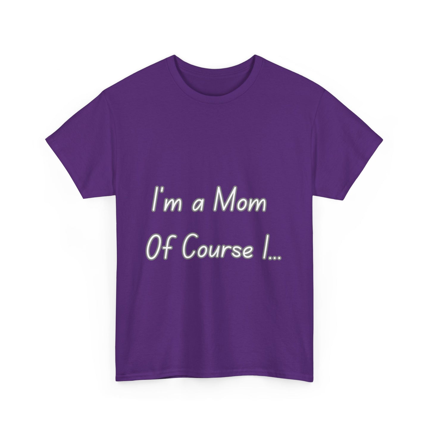 I'm a Mom Unisex Heavy Cotton Tee