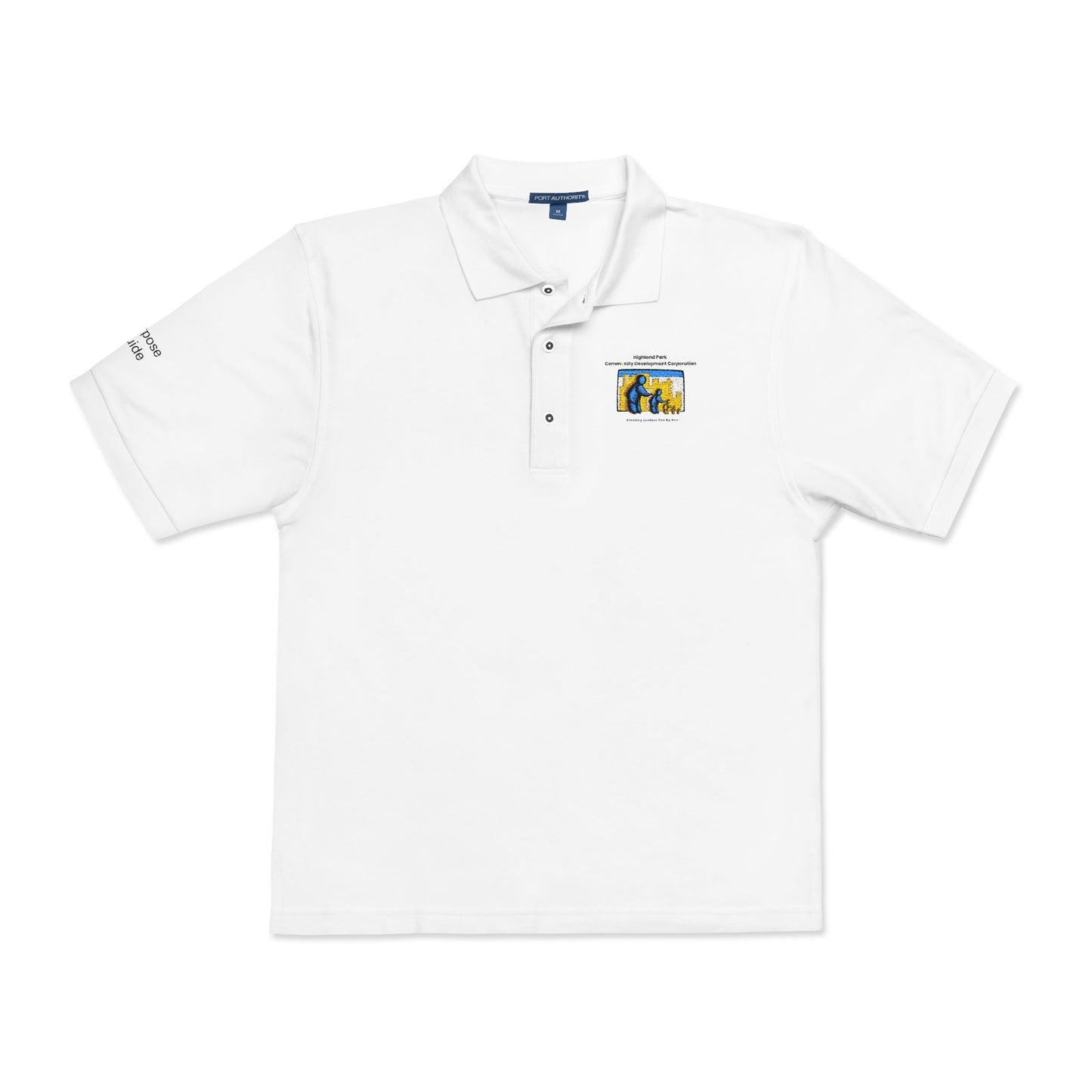 Highland Park CDC Leader #7 Unisex Polo Shirt (Embroidery)