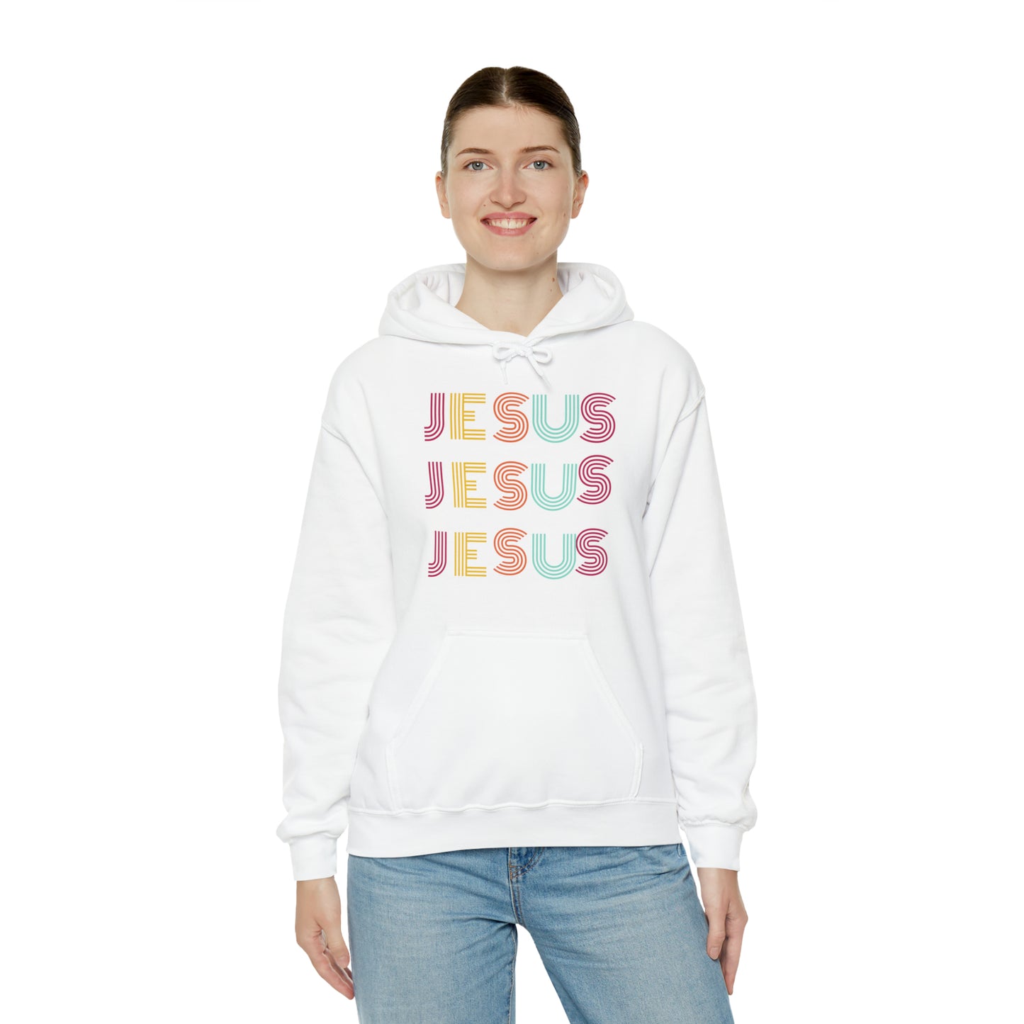 Jesus Unisex Heavy Blend™ Hooded Sweatshirt Jesus