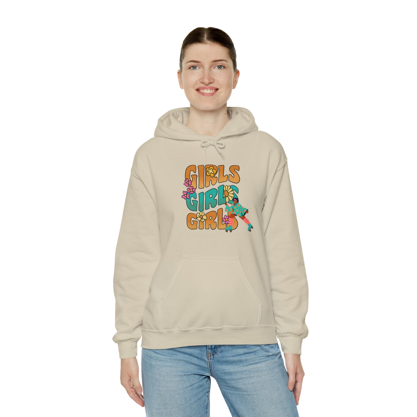 Girls Girls Girls Unisex Heavy Blend™ Hooded Sweatshirt Girls