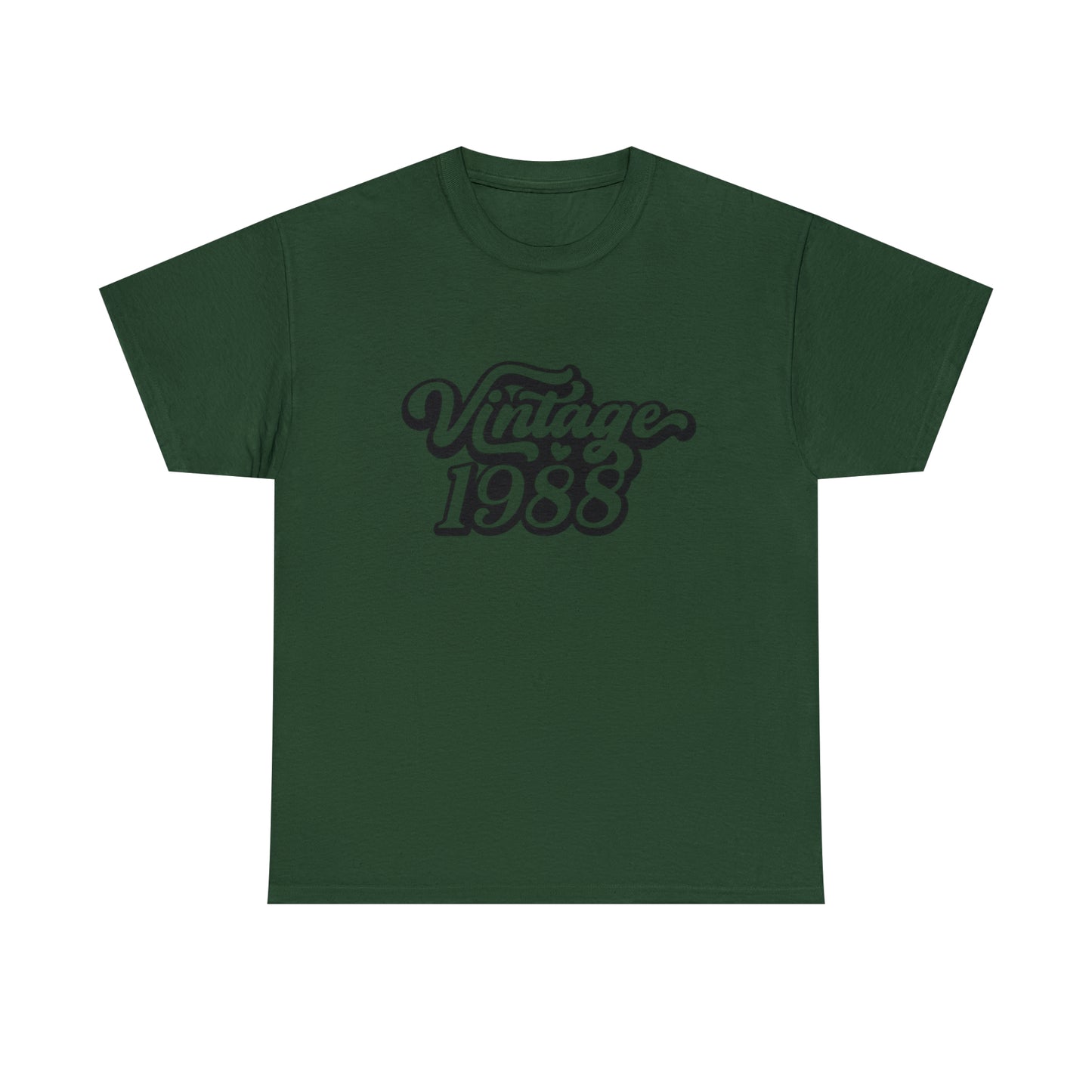 Vintage 1988 Unisex Heavy Cotton Tee