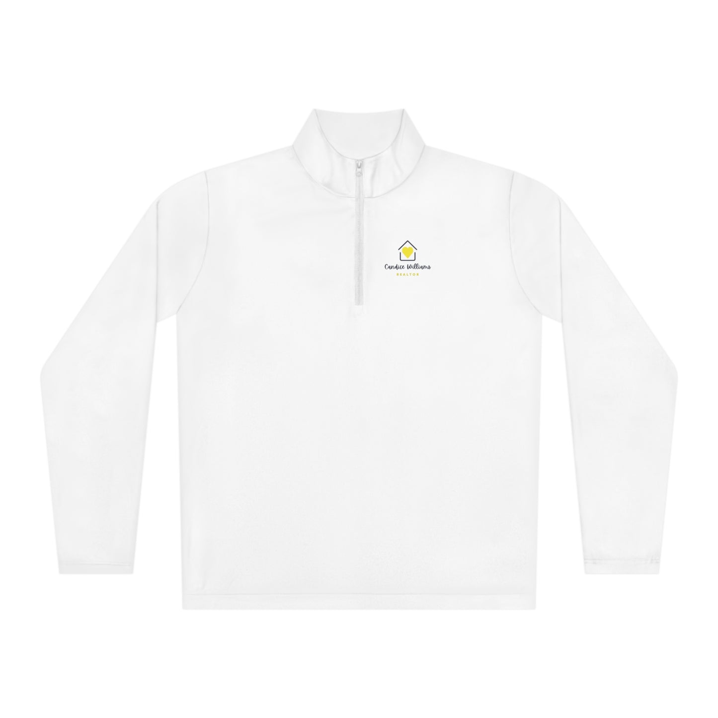 Candice Williams Realtor Quarter-Zip Pullover