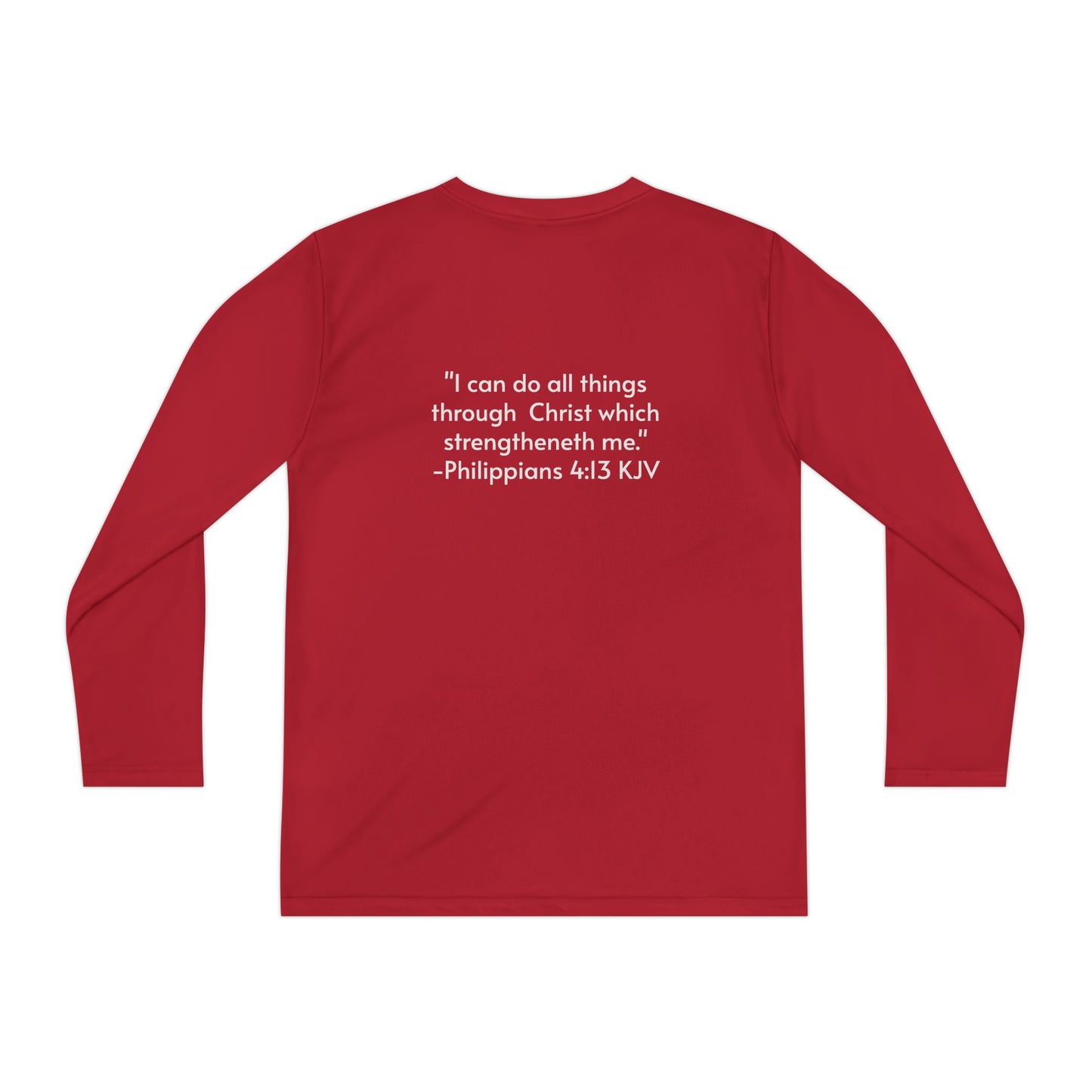 FOLM: EPIC -on the back: Philippians 4:13 - Youth Long Sleeve Tee