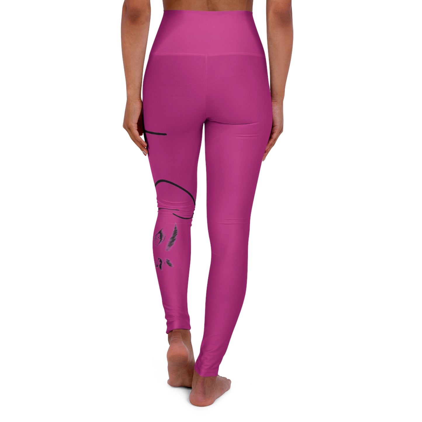 LUX SHERREE High Waisted Yoga Leggings (AOP)