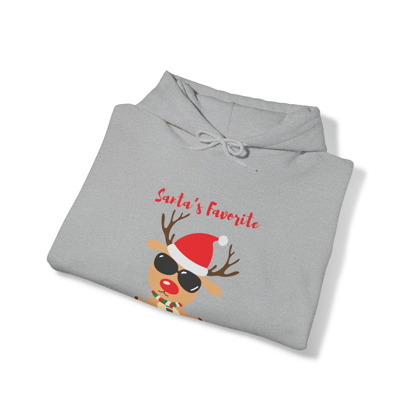 Santa’s Favorite Unisex Heavy Blend™ Hooded Sweatshirt Keep It Moving