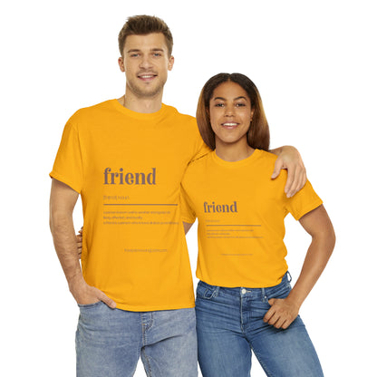 Friend Unisex Heavy Cotton Tee