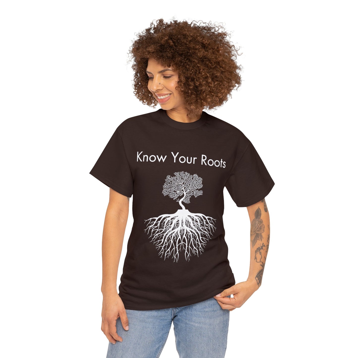 Know Your Roots Unisex Heavy Cotton Tee