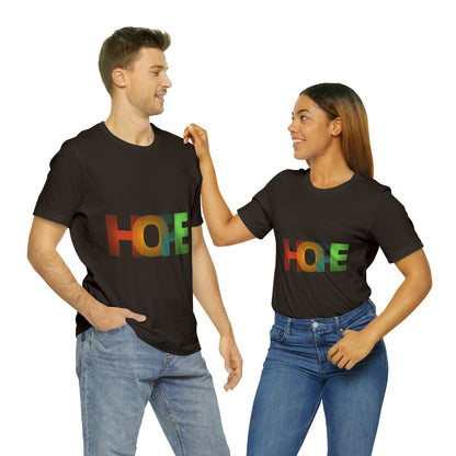 HOPE Unisex Jersey Short Sleeve Tee