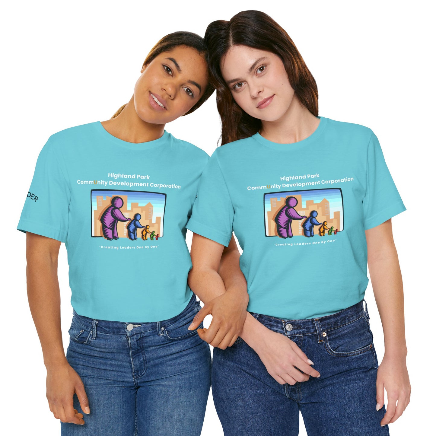 Highland Park CDC Leader on Right Sleeve #6 Short Sleeve Tee