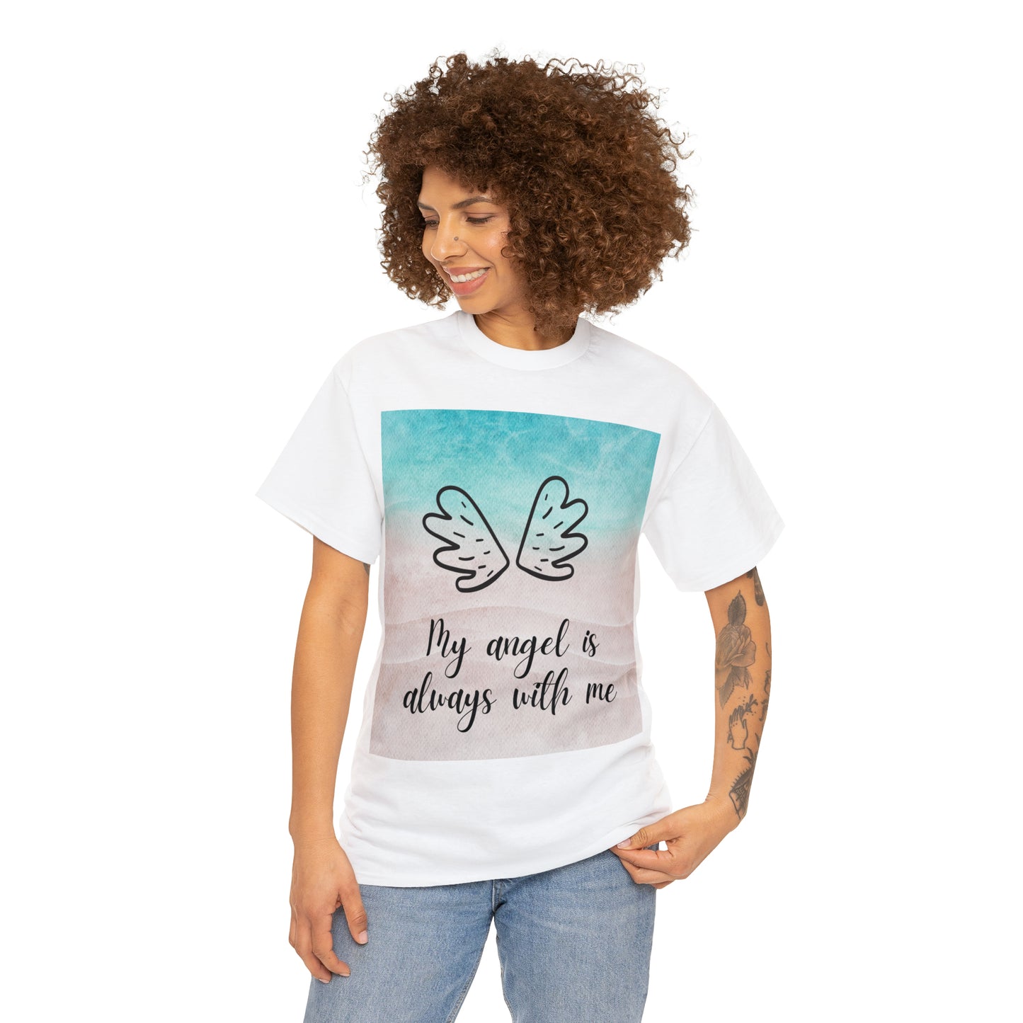 My Angel Unisex Heavy Cotton Tee