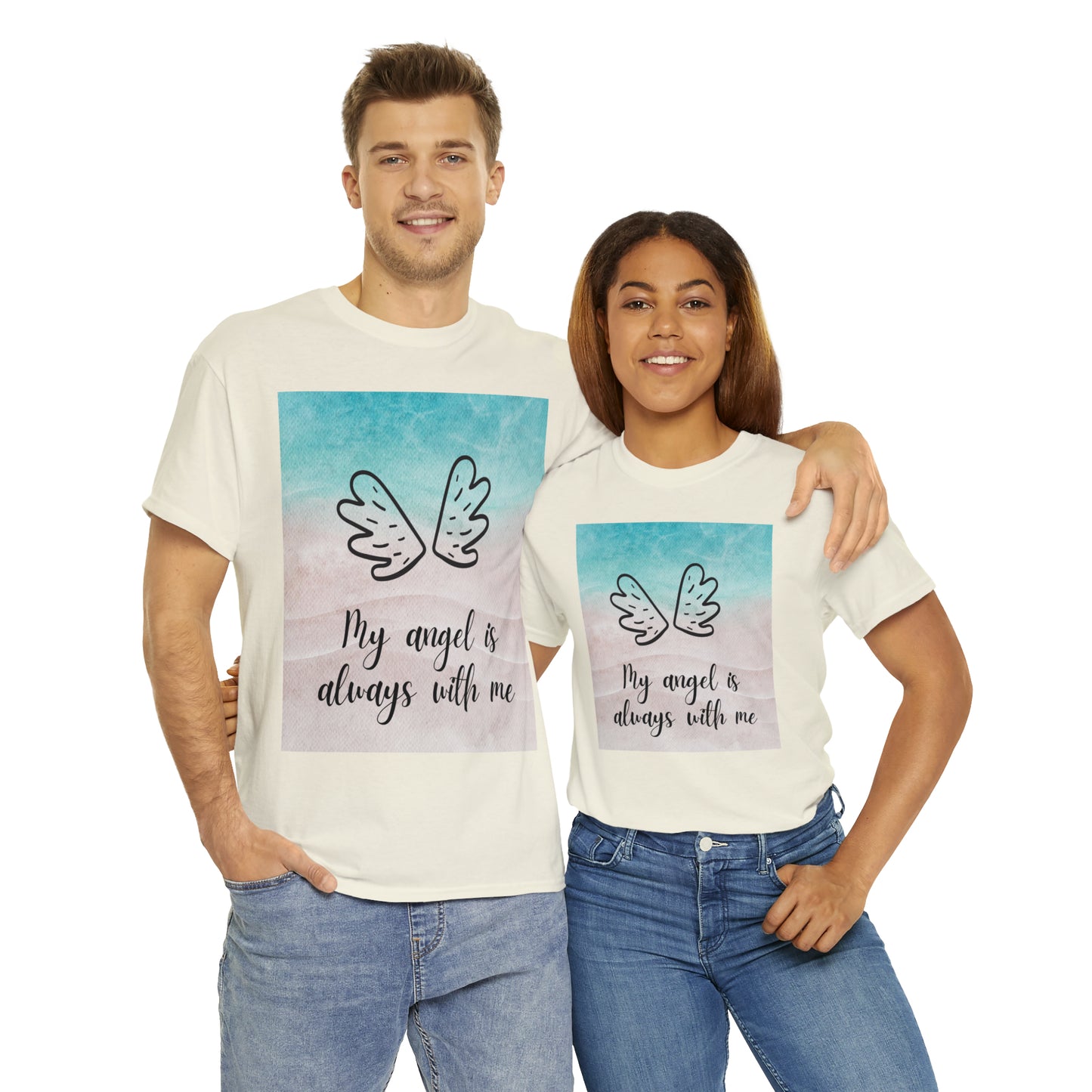 My Angel Unisex Heavy Cotton Tee