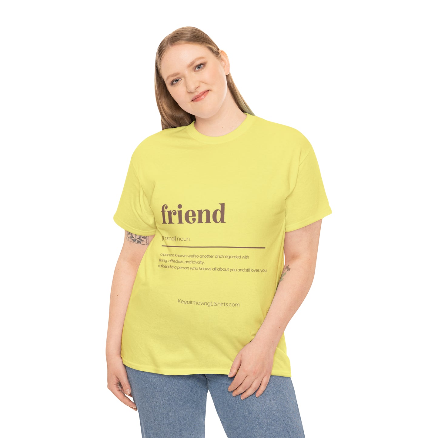 Friend Unisex Heavy Cotton Tee