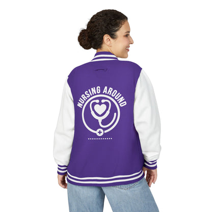 Nursing Around Letterman Jacket