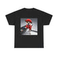 Red dog jogger Heavy Cotton Tee