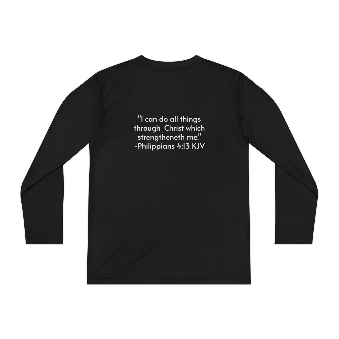 FOLM: EPIC -on the back: Philippians 4:13 - Youth Long Sleeve Tee