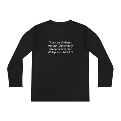 FOLM: EPIC -on the back: Philippians 4:13 - Youth Long Sleeve Tee