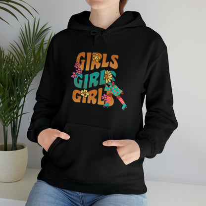 Girls Girls Girls Unisex Heavy Blend™ Hooded Sweatshirt Girls