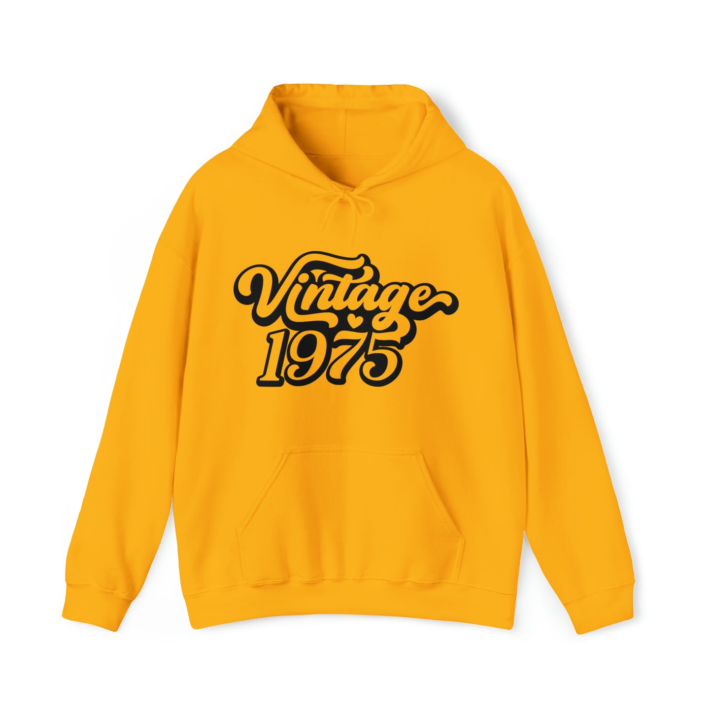 Vintage 1975 Unisex Heavy Blend™ Hooded Sweatshirt Vintage 1975