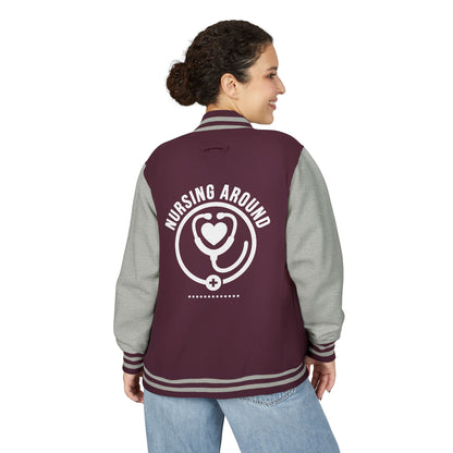 Nursing Around Letterman Jacket