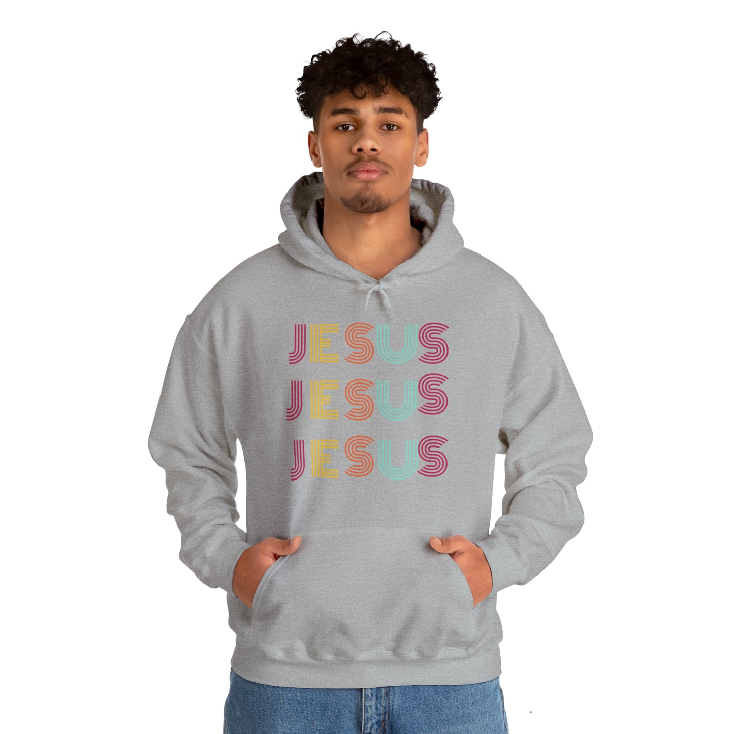 Jesus Unisex Heavy Blend™ Hooded Sweatshirt Jesus