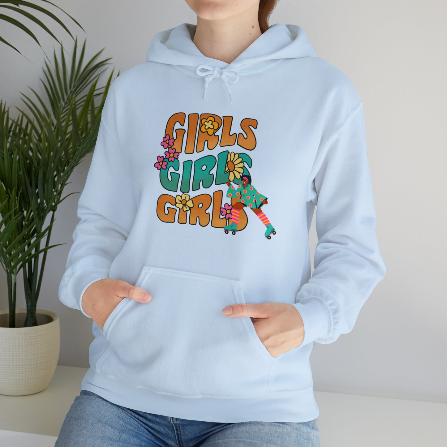 Girls Girls Girls Unisex Heavy Blend™ Hooded Sweatshirt Girls