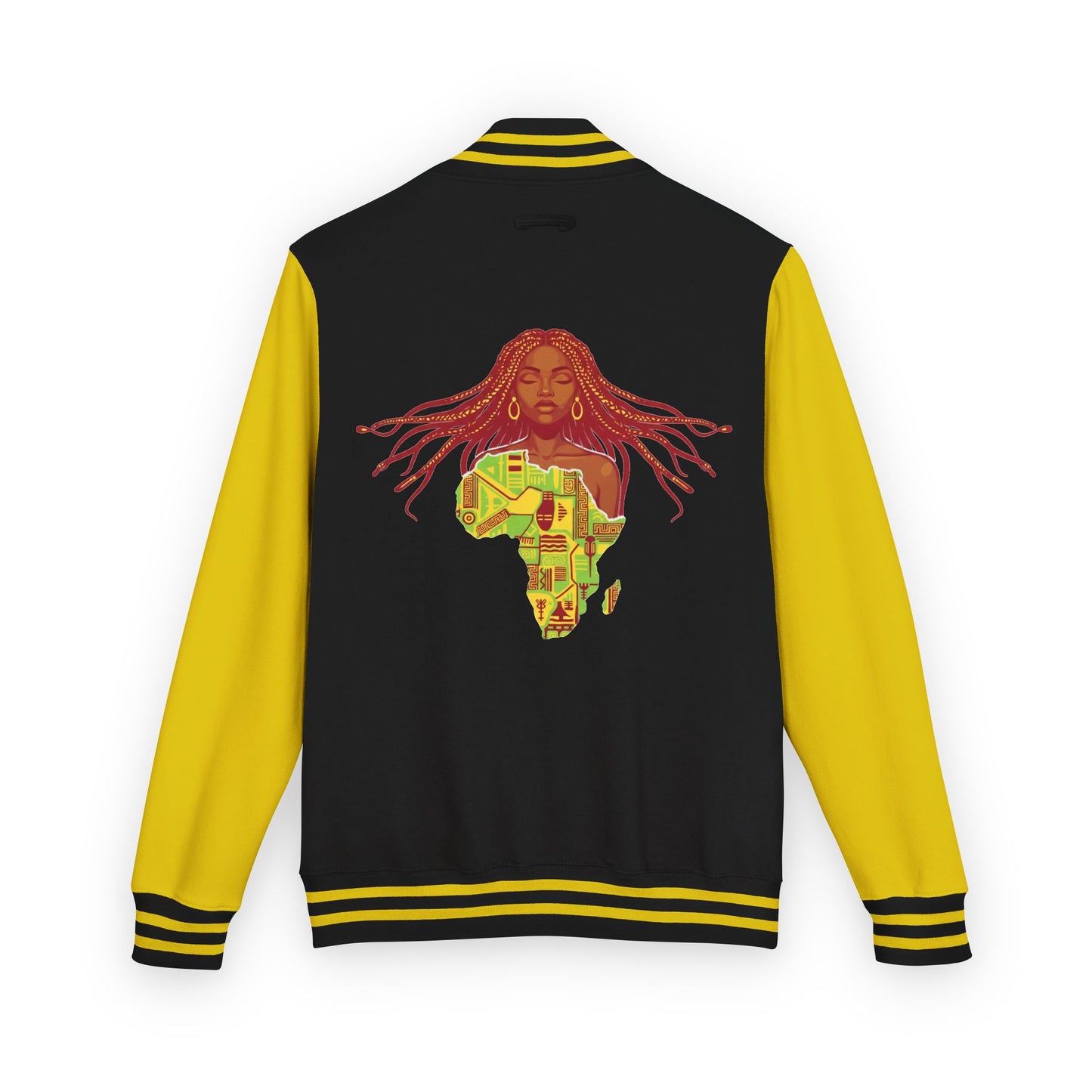 African Hair Braider Letterman Jacket: NDEYE